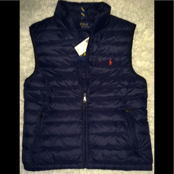 Polo Ralph Lauren Other - 🔥MD Ralph Lauren Navy Packable Vest Mens sizes MED